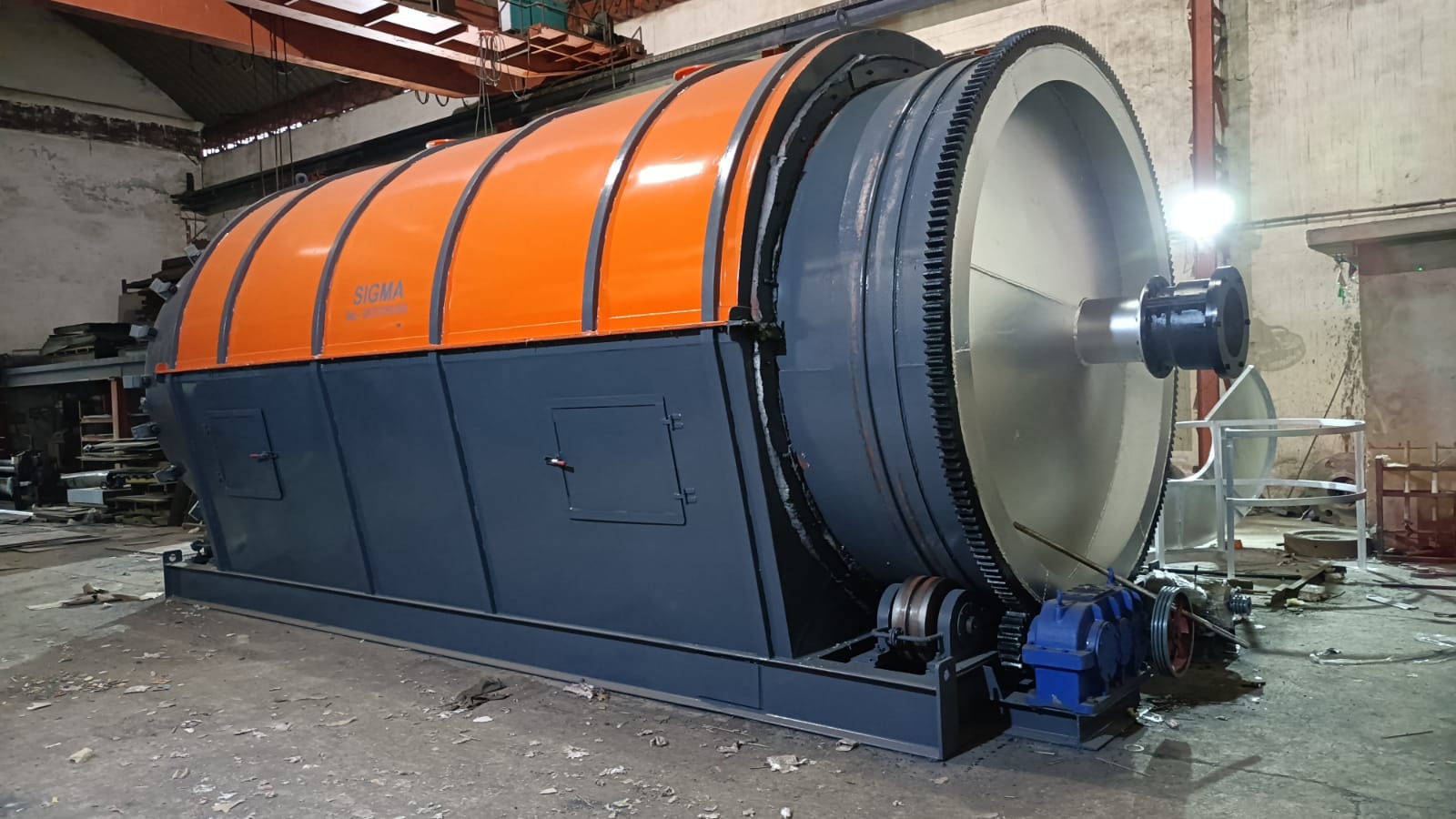 Waste Tyre Pyrolysis Plant